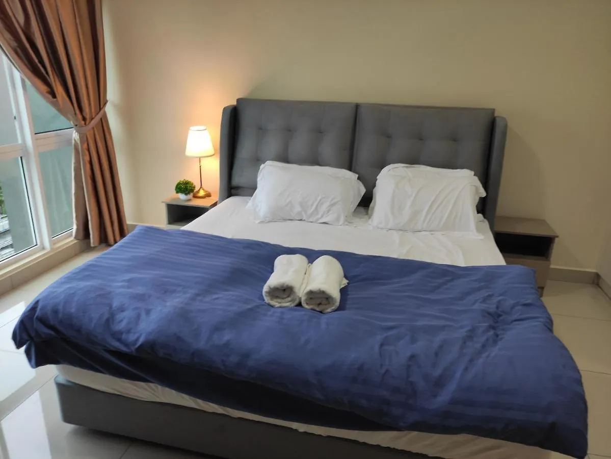 Apartment Twin Galaxy Studio With King Bed City View Johor Bahru